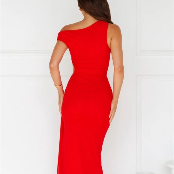 Maxi Red Dress - Picture 7 of 7